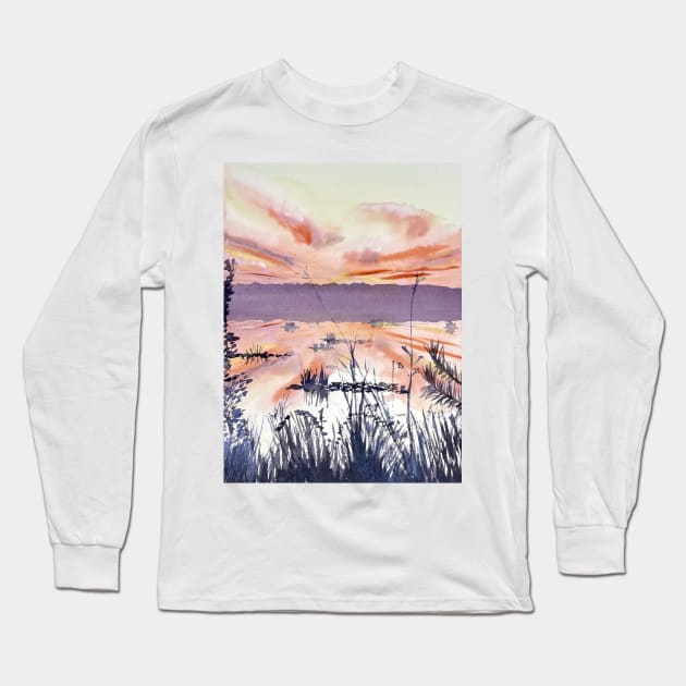 The Pine Barrens Long Sleeve T-Shirt by ElizaC